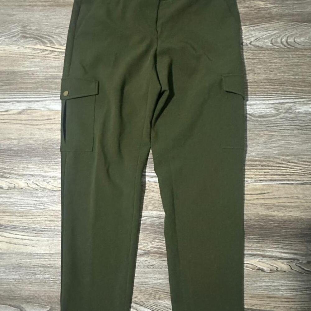 Loft green cargo pants size